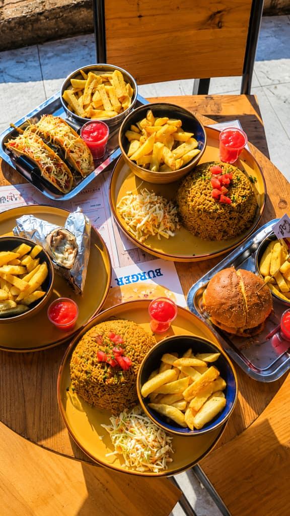 Inside Burger Bros